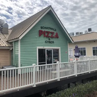 The reason it&apos;s called Boardwalk Pizza? Or is it?