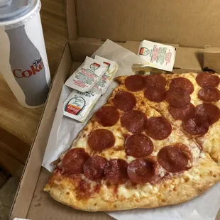 Lunch special, 2 pieces and a drink