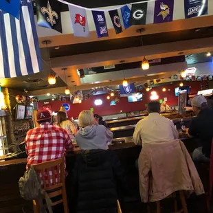 Bar area