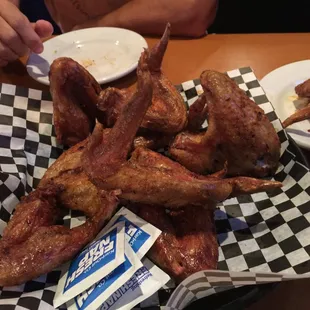 Simply the best wings I have ever had hands down, no contest coming from a road warrior who has travelled the world!