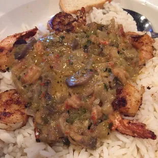Seafood ettoufè for $14.