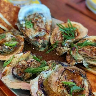 Charbroiled Oysters