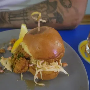 Datil Shrimp Sliders