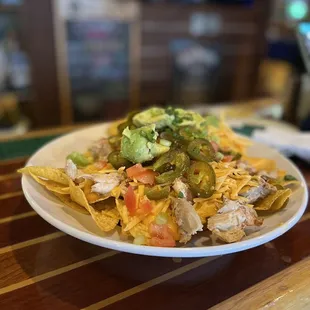 Nachos w/chicken