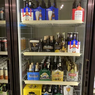 Wide selection of To Go Beer