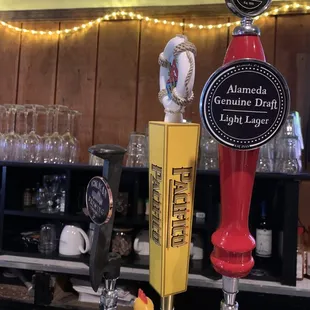 Beer on tap