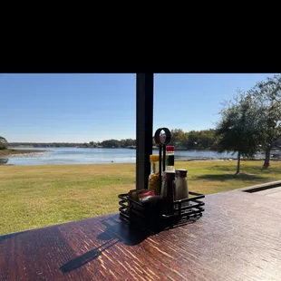 View from our table!