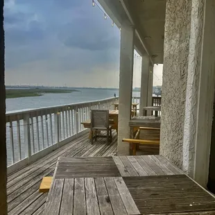 Sunset view when it&apos;s not cloudy