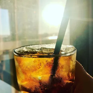 My happy hour at sunset