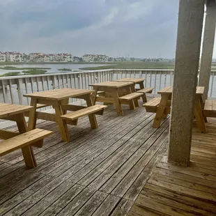 Outside seating