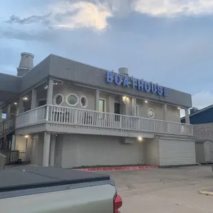the outside of the building
