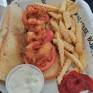 Fried Fish Po Boy