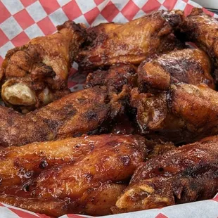 Blueberry Bourbon Wings