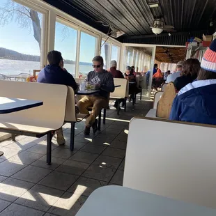 View of the OH River even cozy on a cold day in February