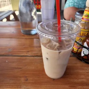 Iced coffee
