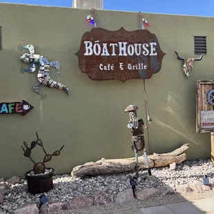 Outside of the BoatHouse Grille