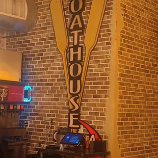 bar area