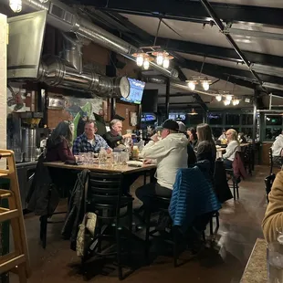Fun place! Nice atmosphere on the river.