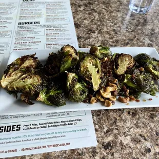 Fried Brussels Sprouts