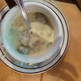 Clam chowder