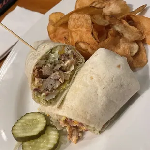 Blackened Chicken Wrap
