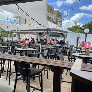 Outdoor seating