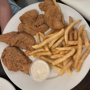 Chicken Tender Platter.