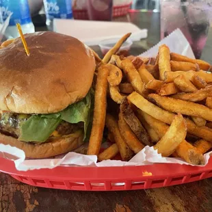 The $10 Bingo Burger w fries