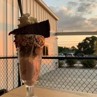 BYE Ice cream sundae