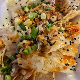 Crab Rangoon nachos