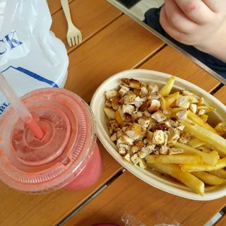 Grilled Chicken and Fries