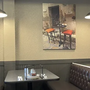 Browns and blacks abound.