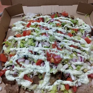 Gyro Pizza