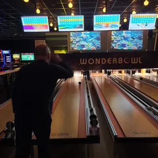 Mini bowling lanes (6 total)