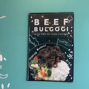 a poster on the wall