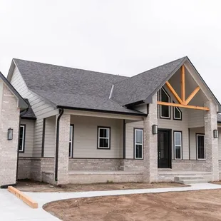 a new home being built