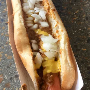 Foot long coney