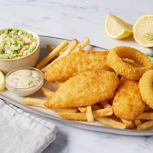seafood, food, fish and chips, fish
