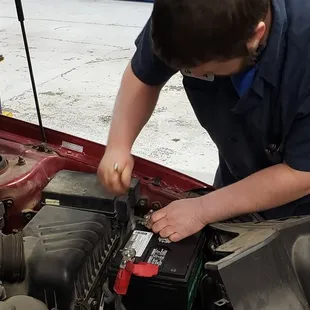 Jordan Changing Battery