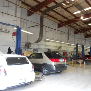 While you wait, our certified service men are making your car good as new!