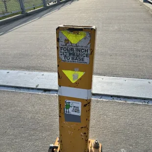 Only certain vehicles can be on the bridge