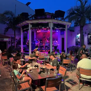 Outside/ Band Area