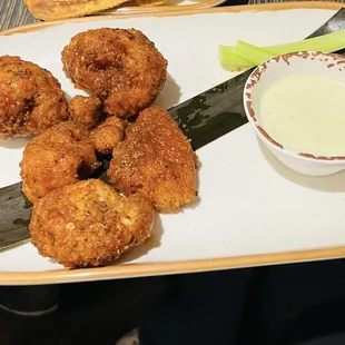 Jerking cauliflower bites. Sooooo delicious!