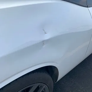 The initial reason to take my car in.