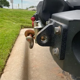 The d-ring mount is upside down. They didn't reassemble it correctly. They were gonna try to charge me around $400 for the reassembly.