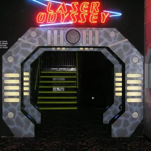 Laser Odyssey Entrance