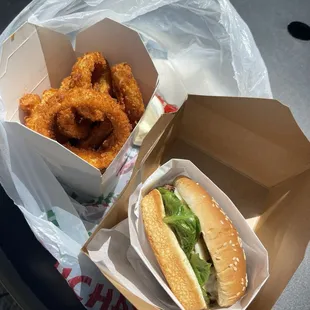 Spanish Beef, Onion Rings