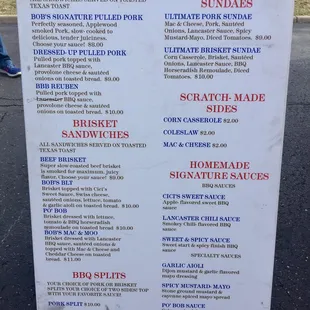 New menu 2019 #UpCloseSavor XP