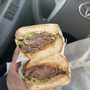 Tri tip sandwich