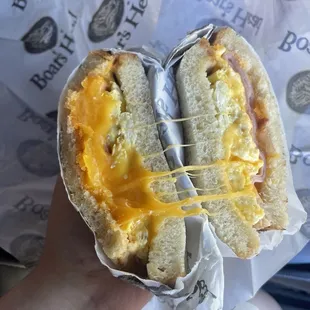 Breakfast sandwich